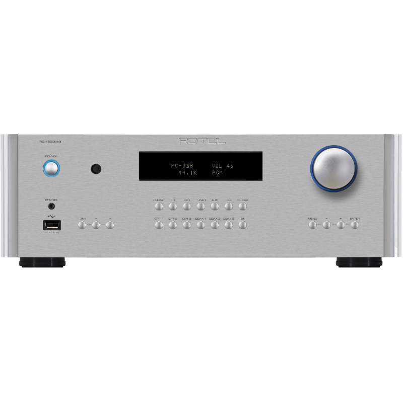 Rotel RC-1590 MKII Stereo Pre Amplifier - Silver