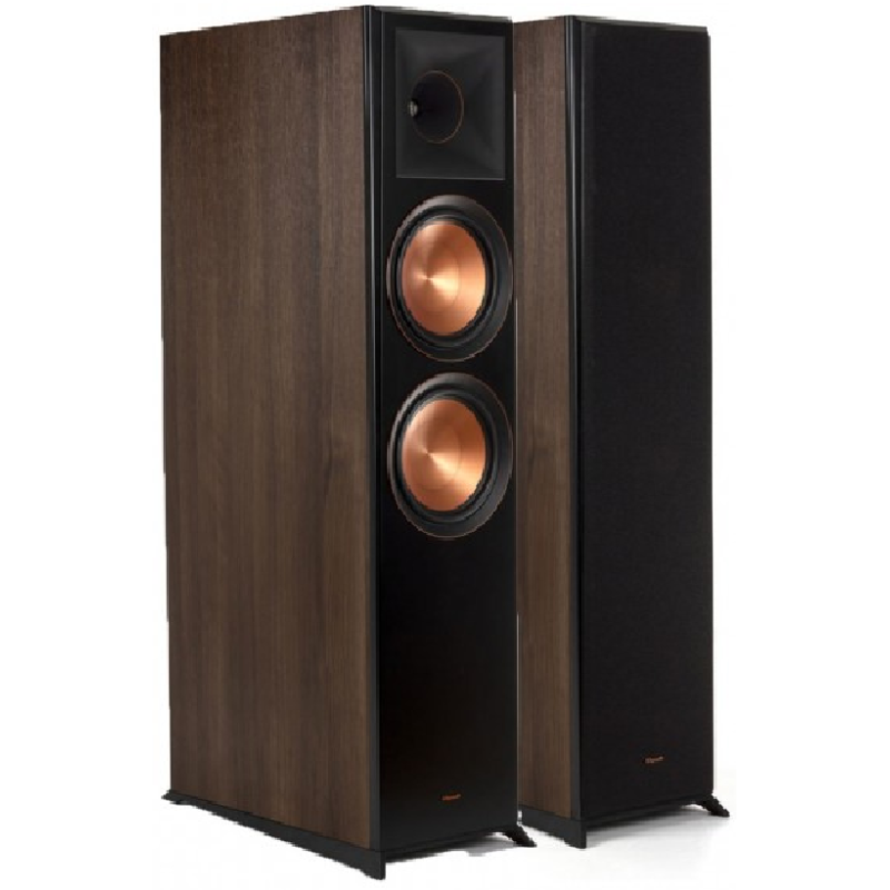 Klipsch RP-8060FA II Floorstanding Speakers with Atmos - Walnut