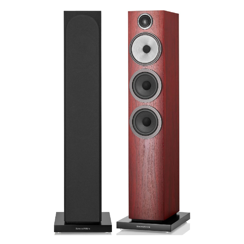 Bowers & Wilkins 704 s3 Floorstanding Speakers - Rosenut