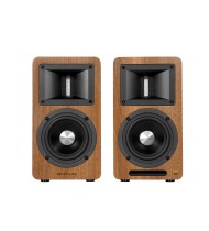 Airpulse A80 Wireless Speakers - Walnut