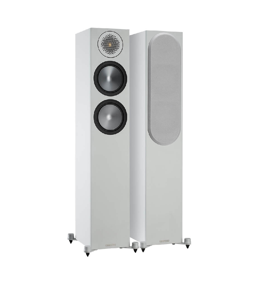 Monitor Audio Bronze 200 Floorstanding Speakers - White