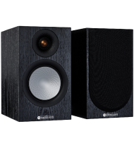 Monitor Audio Silver 50 (7G) Bookshelf Speakers - Black Oak