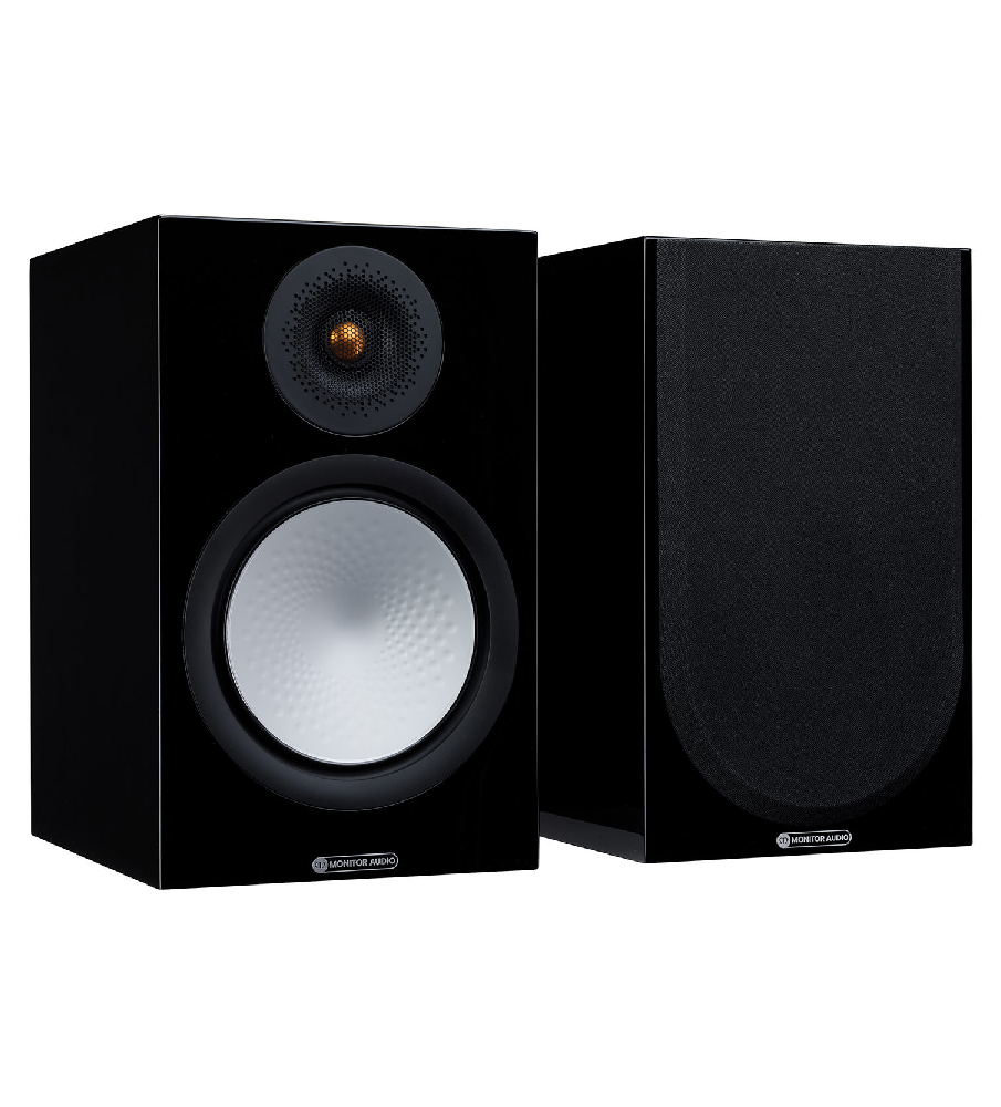 Monitor Audio Silver 100 (7G) Bookshelf Speakers - Gloss Black