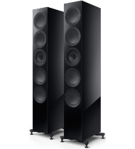KEF R11 Meta Floorstanding Speakers - Gloss Black