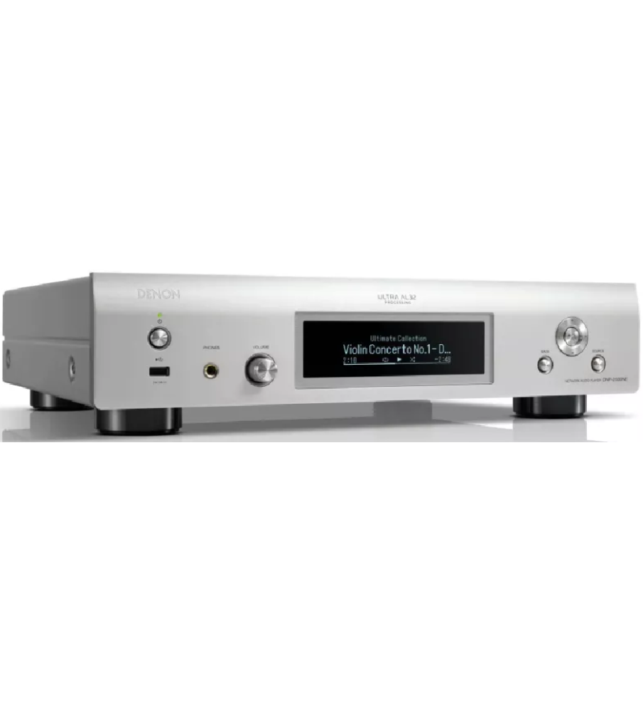 Denon DNP-2000NE High-resolution Audio Streamer with Heos - Silver