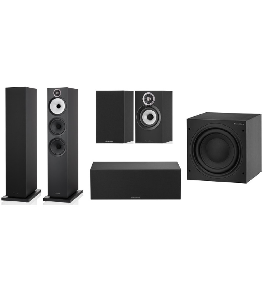 Bowers & Wilkins 603 s3 5.1 Speaker Package - Black