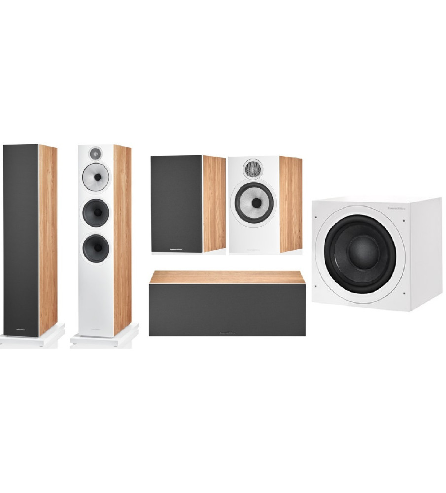 Bowers & Wilkins 603 s3 5.1 Speaker Package - Oak