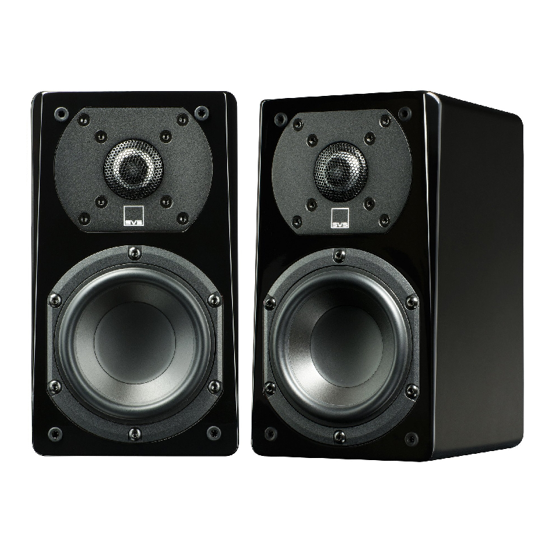 SVS Prime Satellite Bookshelf Speakers - Gloss Black