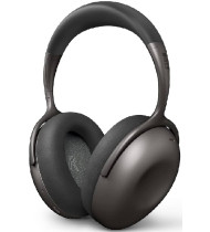 KEF Mu7 Noise Cancelling Over-ear Wireless Headphones - Charcoal Grey