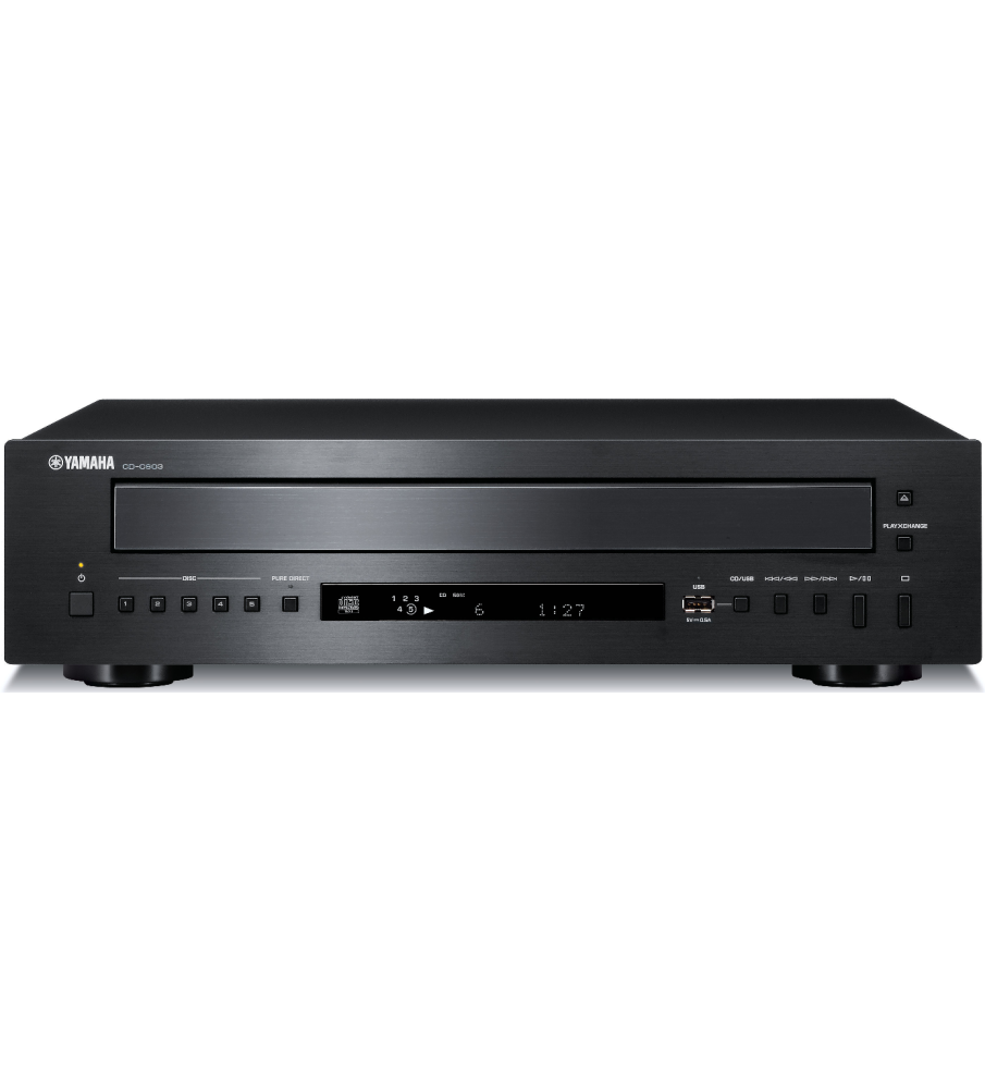 Yamaha CD-C603 5 Disc Carousel CD Player - Black