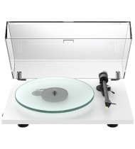 Pro-Ject T2 W Turntable with Ortofon 2M Red Cartridge - High Gloss White