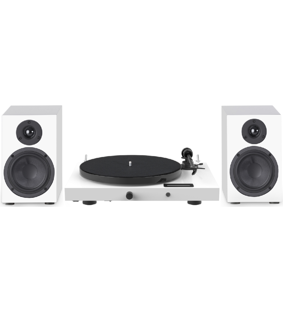 Pro-Ject Juke Box E1 Set - High Gloss White