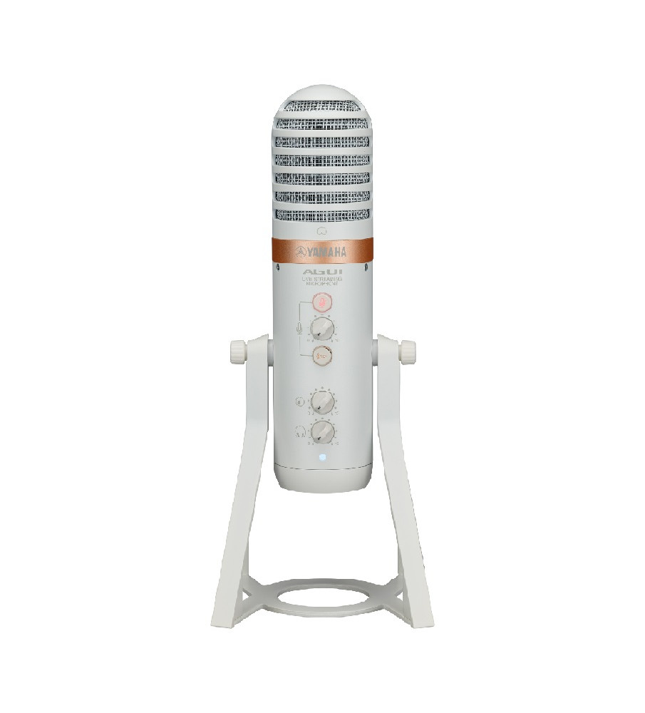 Yamaha AG01 Live Streaming USB Microphone - White