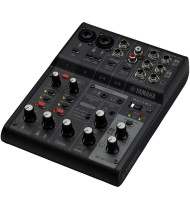 Yamaha AG06MK2 Live Streaming Mixer - Black