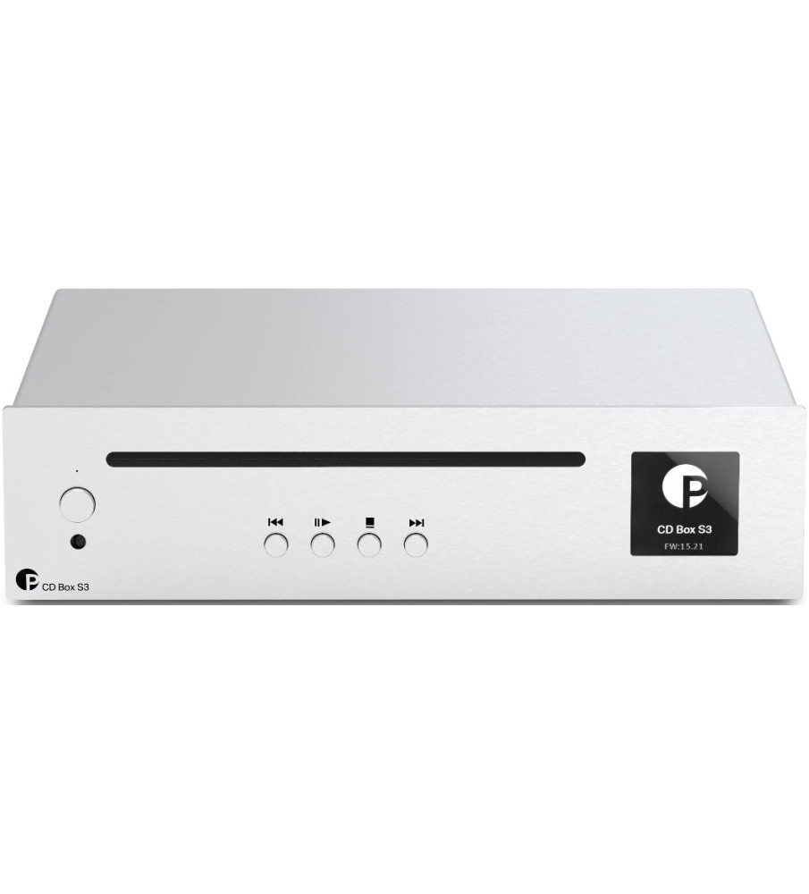 Pro-Ject CD Box S3 Compact CD Player - Silver