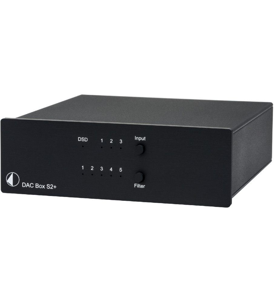 Pro-Ject DAC Box S2+ Digital to Analogue Converter - Black