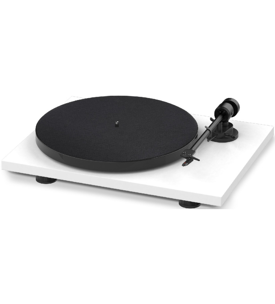 Pro-Ject E1 Phono Turntable with Pick it MM E Cartridge - White