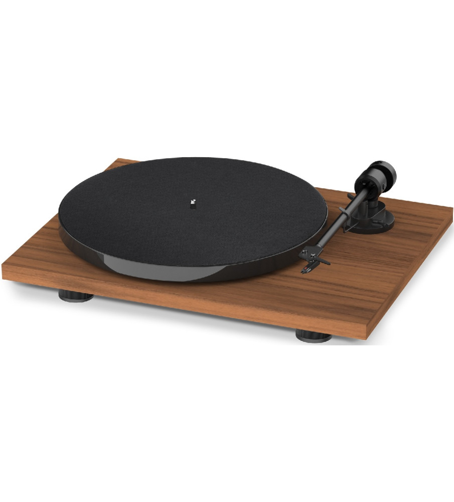 Pro-Ject E1 Phono Turntable with Pick it MM E Cartridge - Walnut