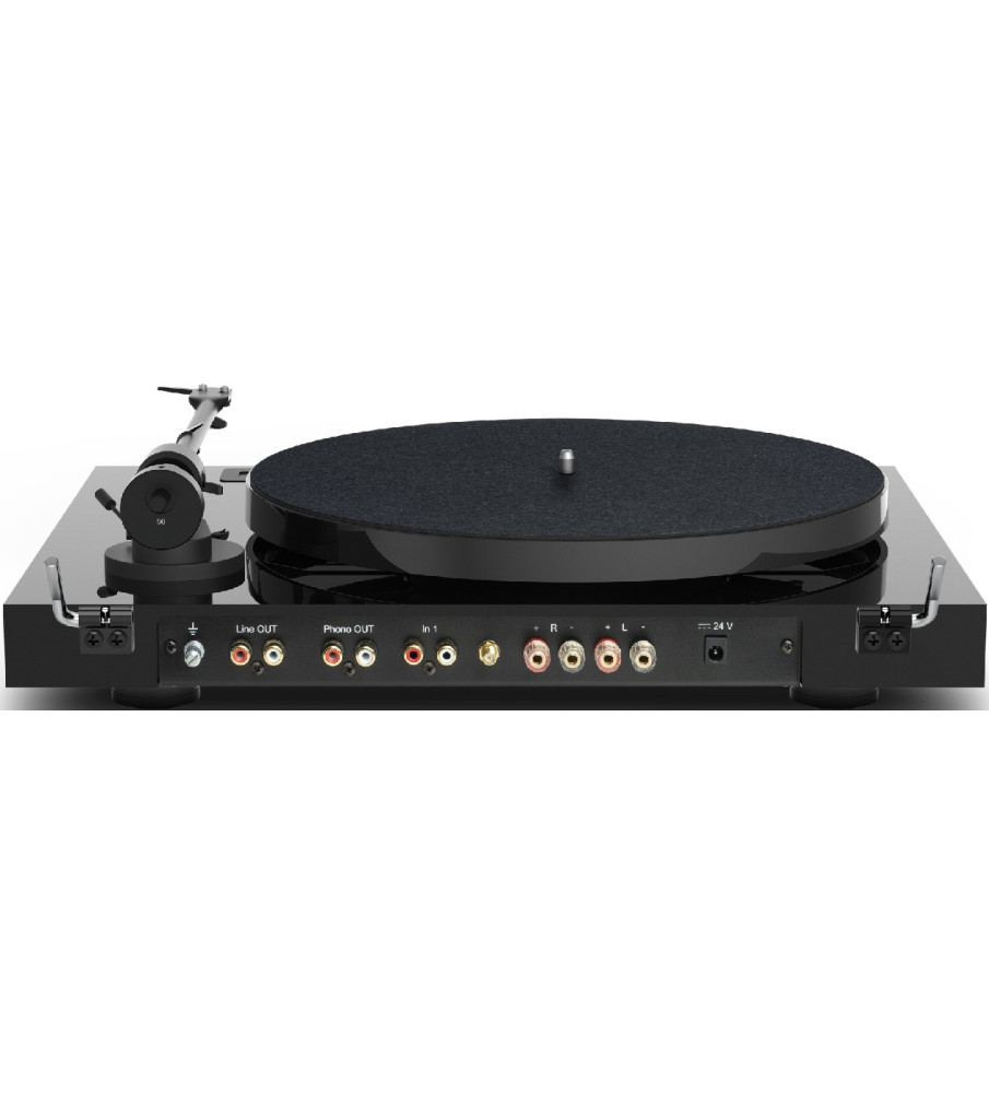 Pro-Ject Juke Box E1 Turntable with Ortofon OM 5E Cartridge - High Gloss Black