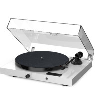 Pro-Ject Juke Box E1 Turntable with Ortofon OM 5E Cartridge - High Gloss White