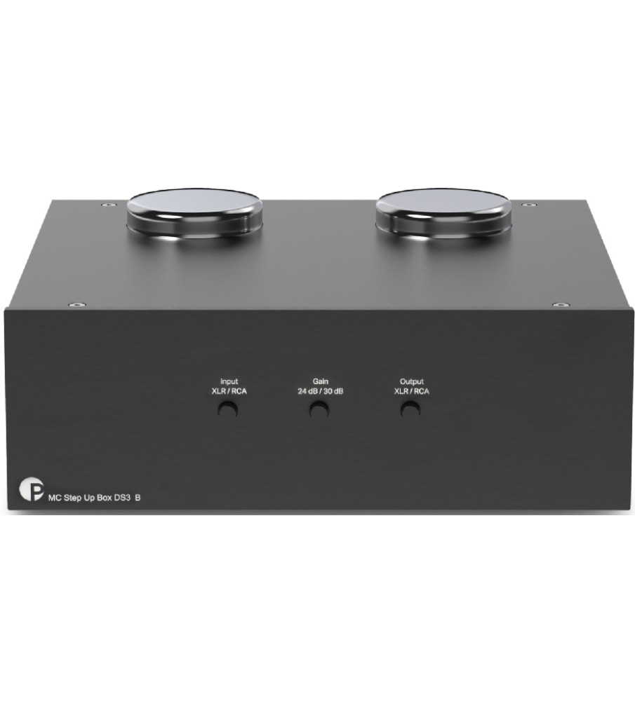 Pro-Ject MC Step Up Box DS3 True Balanced Step-up Transformer - Black