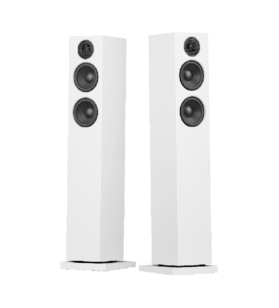 Audio Pro A36 Wireless Multiroom Stereo Floorstanding Speakers - White