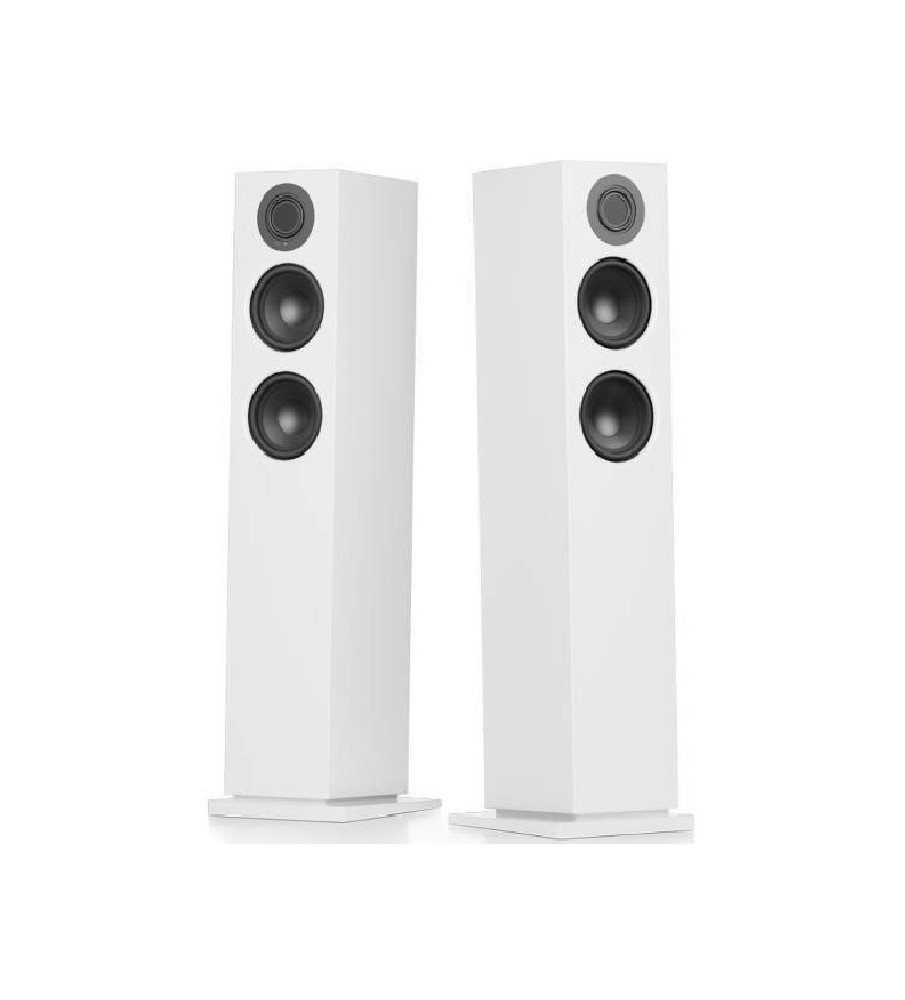 Audio Pro A48 Wireless Multiroom Stereo Floorstanding Speakers - White