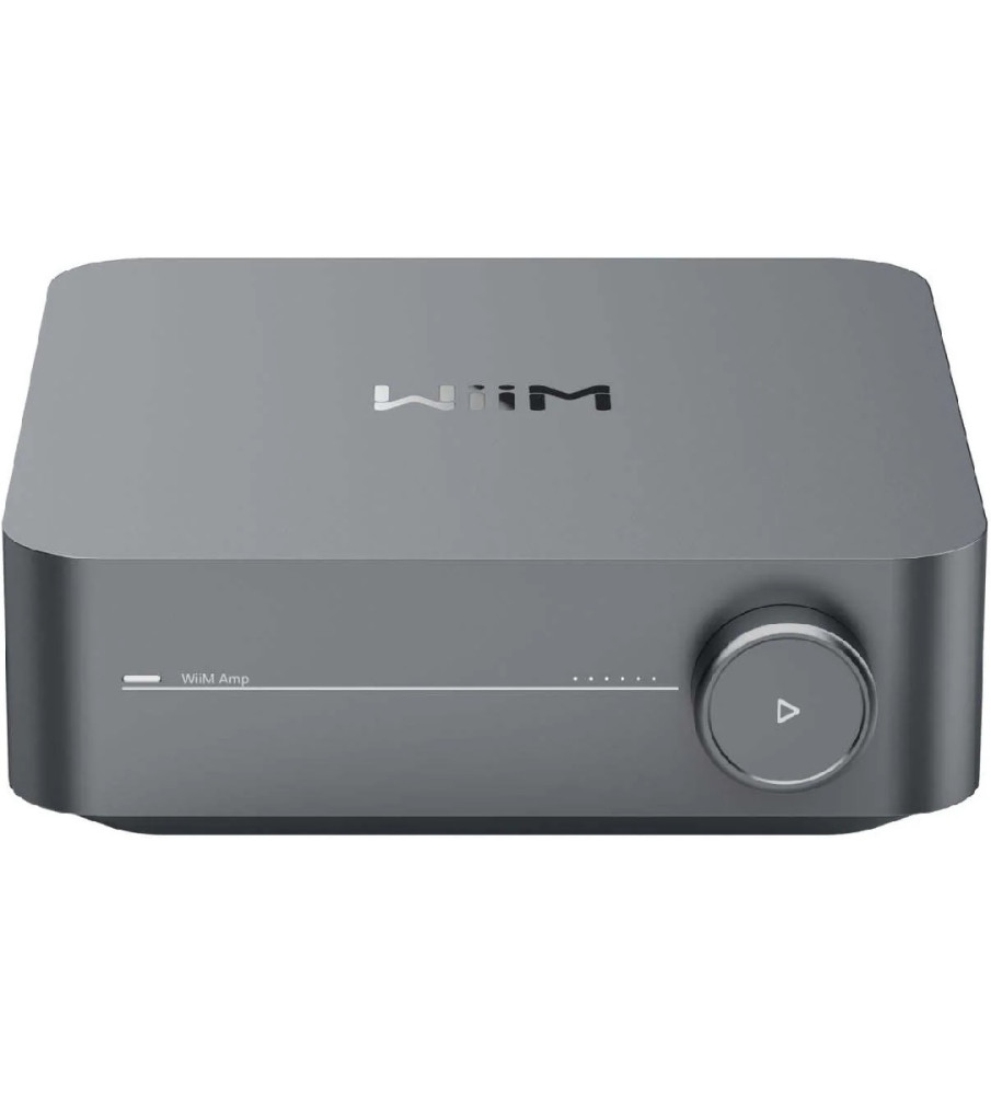 WiiM Amp Multiroom Stereo Streaming Amplifier - Space Grey