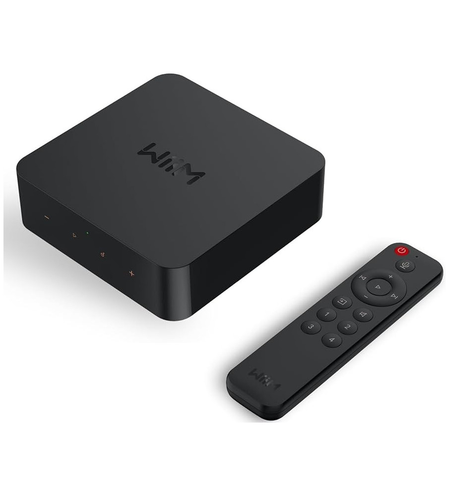 WiiM PRO PLUS Wireless Audio Streamer with Airplay 2 & Chromecast