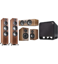 Polk Reserve R700 Floorstanding Speakers 5.1 Package - Brown