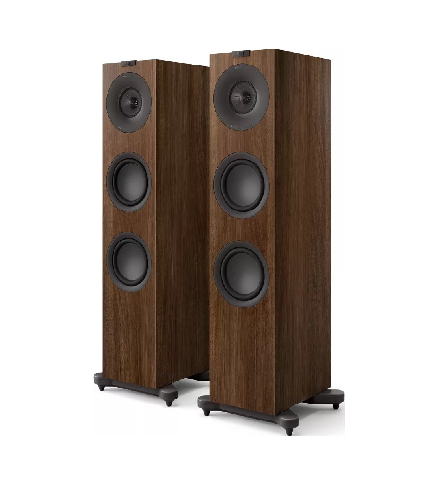 KEF Q7 Meta 3-way Floorstanding Speakers - Walnut