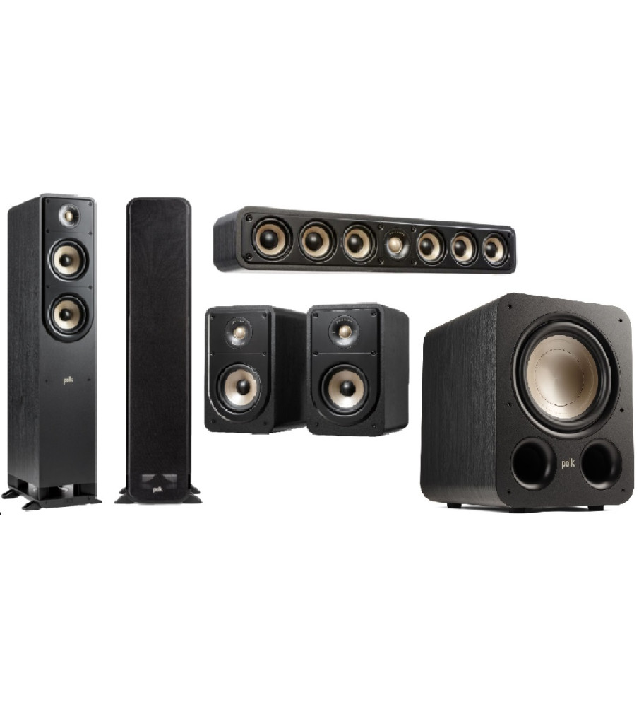 Polk Audio ES50 Signature 5.1 Home Theatre Package - Black