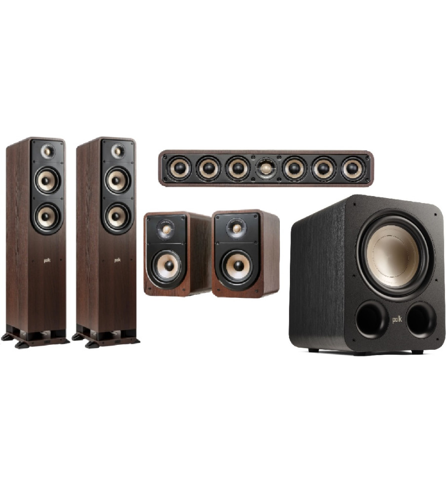 Polk Audio ES50 Signature 5.1 Home Theatre Package - Brown