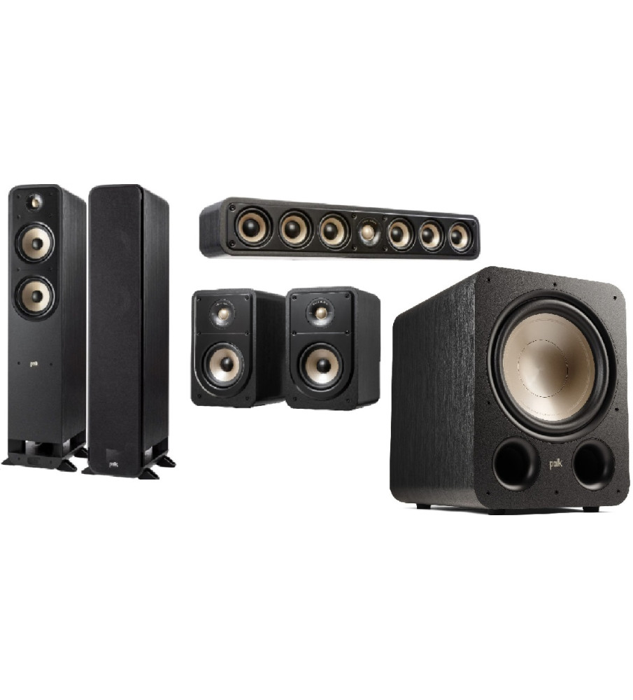 Polk Audio ES55 Signature 5.1 Home Theatre Package - Black