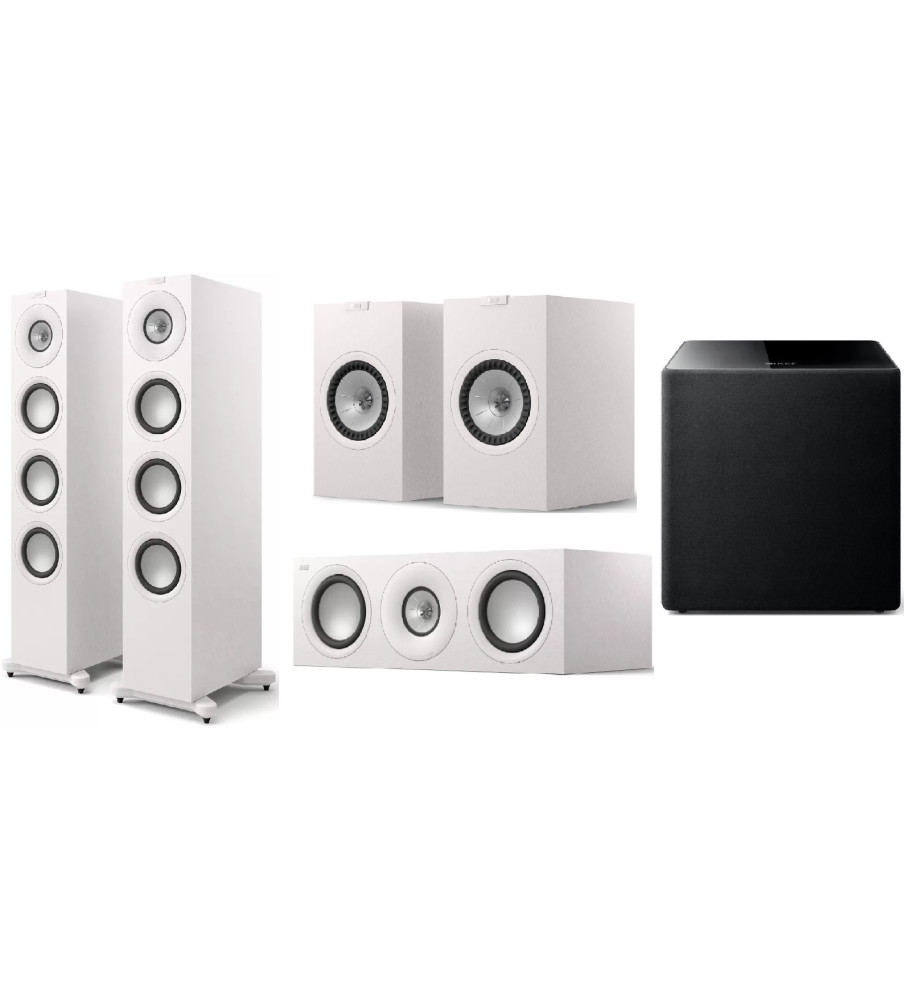KEF Q11 Meta 5.1 Speaker Package - Satin White