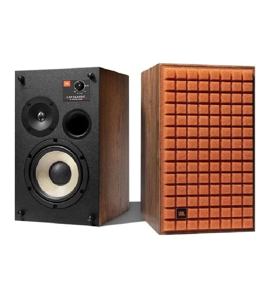 JBL L52 Classic 2-way Bookshelf Speakers - Orange Grille