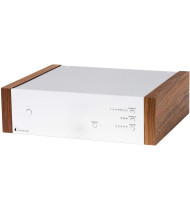 Pro-Ject Phono Box DS2 Phono Pre-amplifier - Silver/Walnut (open box)