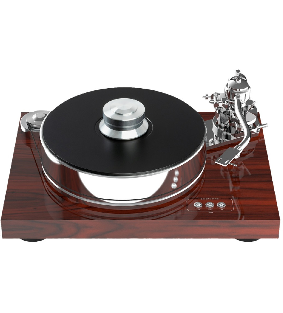 Pro-Ject Signature 10 Turntable No Cartridge - Mahogany