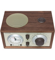 Tivoli Audio Model Three BT AM/FM Clock Radio & Bluetooth Speaker - Walnut/Beige