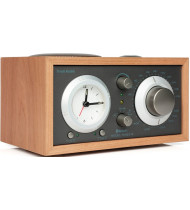 Tivoli Audio Model Three BT AM/FM Clock Radio & Bluetooth Speaker - Cherry/Metallic Taupe