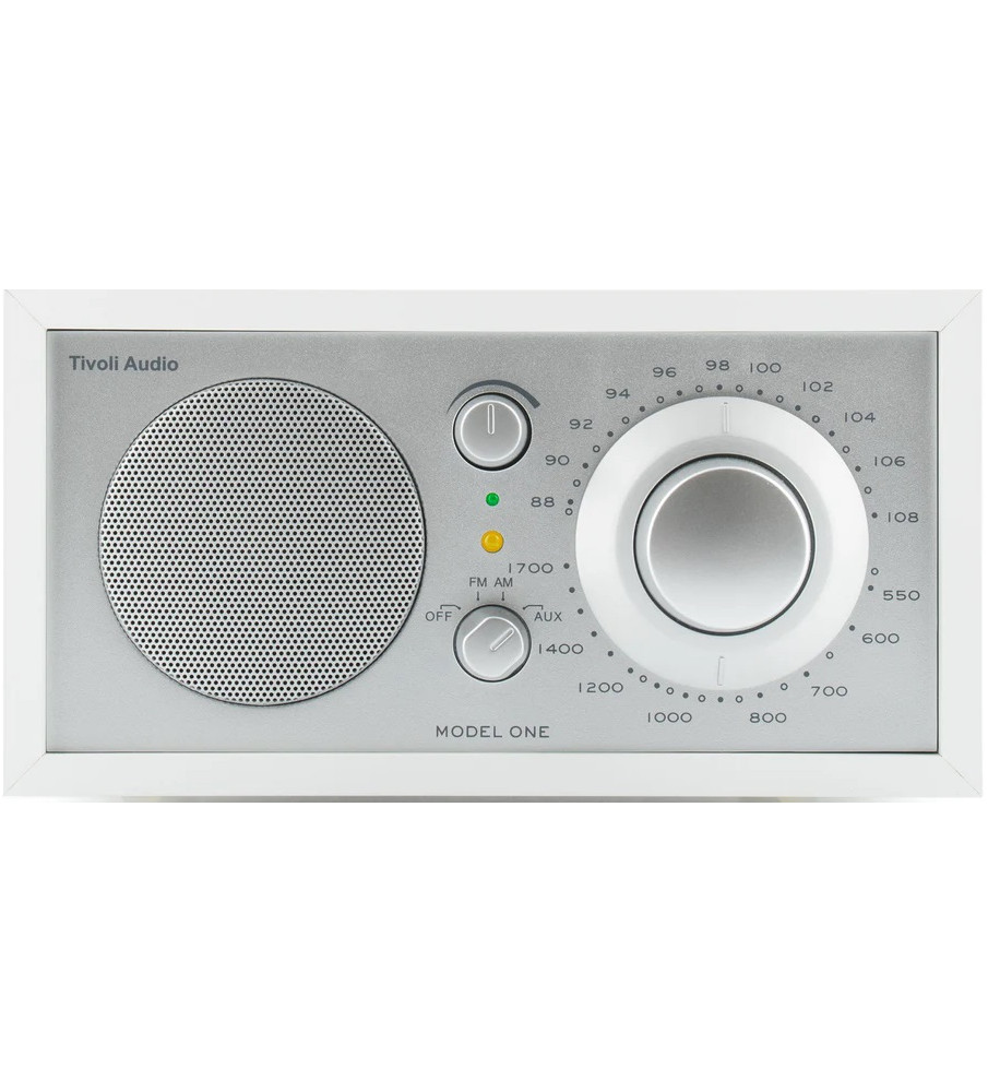 Tivoli Audio Model One AM/FM Speaker - White/Silver
