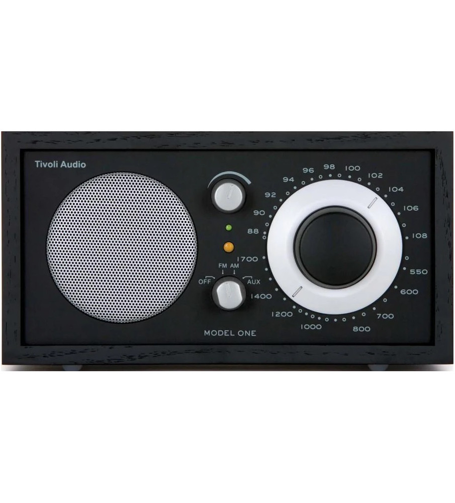 Tivoli Audio Model One AM/FM Speaker - Black Ash/Black Silver