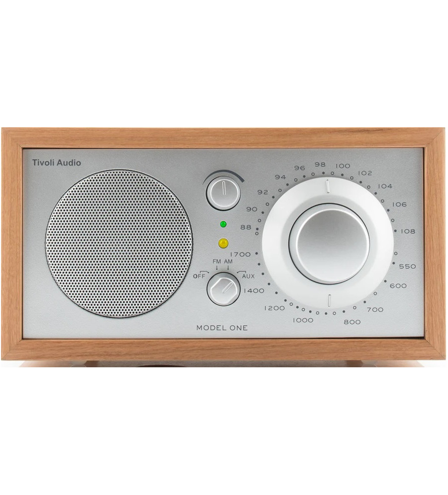 Tivoli Audio Model One AM/FM Speaker - Cherry/Silver