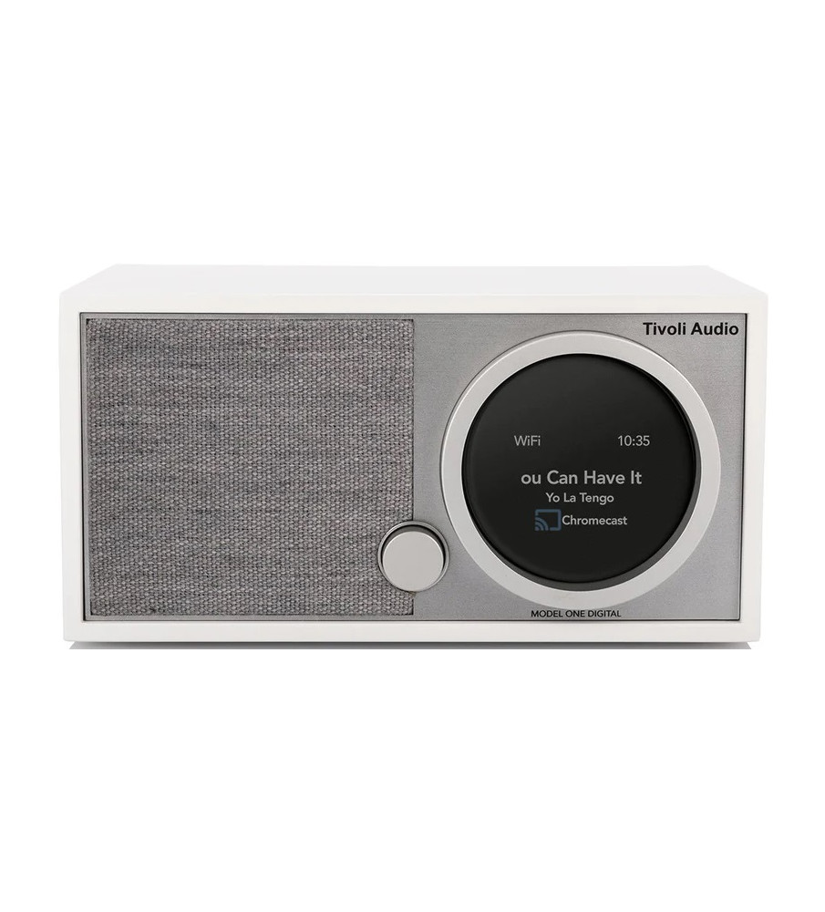 Tivoli Audio Model One Digital (Gen.2) Bluetooth, Airplay, DAB+/FM Speaker - White/Grey