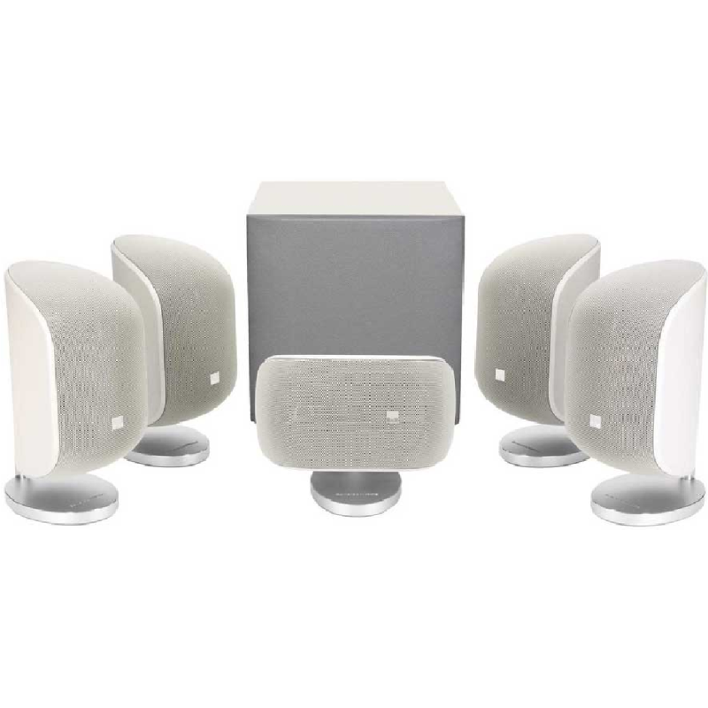 Bowers & Wilkins MT65 Mini Theatre Speaker Package - White