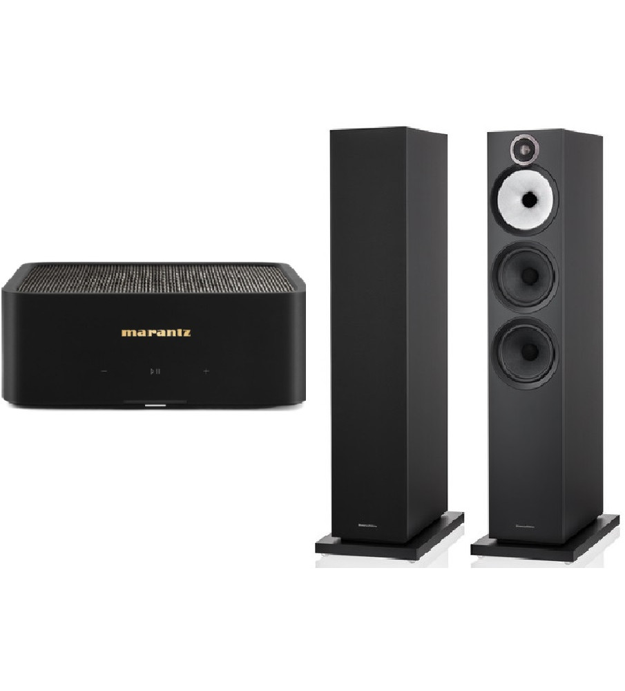 Marantz Model M1 & Bowers & Wilkins 603 s3 Stereo Package - Black