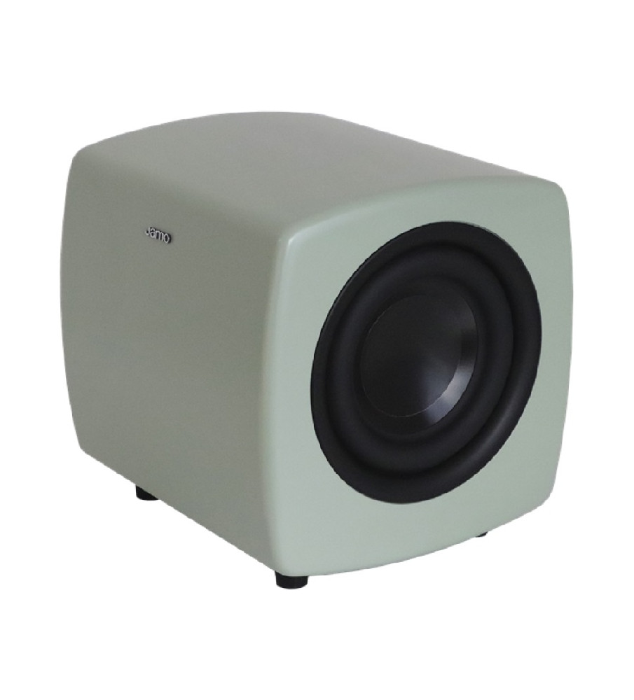 Jamo Cube Compact Subwoofer - Matte Green