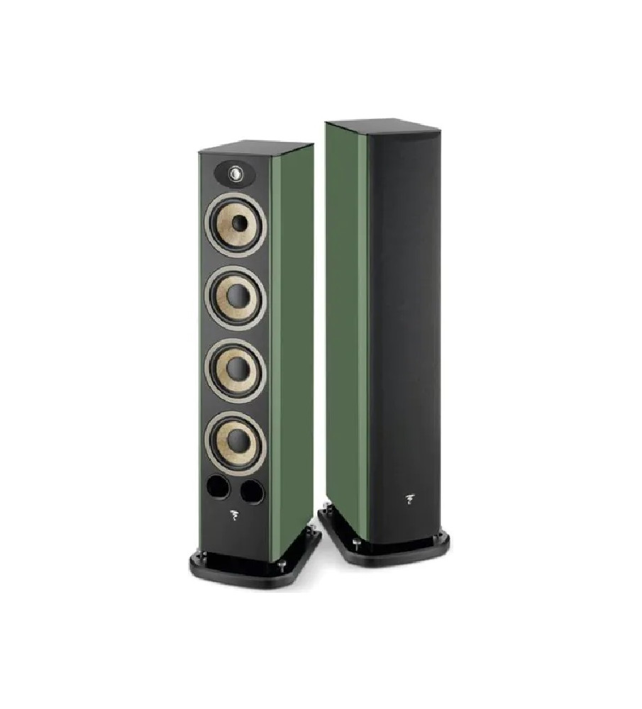 Focal Aria EVO X No.3 3-way Floorstanding Speakers - Moss Green