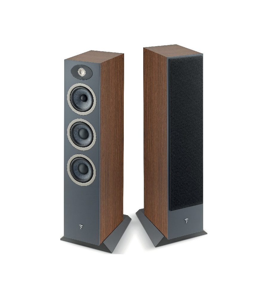 Focal Theva No.2 3-way Floorstanding Speakers - Dark Wood