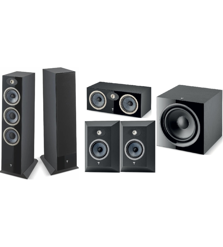 Focal Theva No.3 5.1 Home Theatre Package - Black